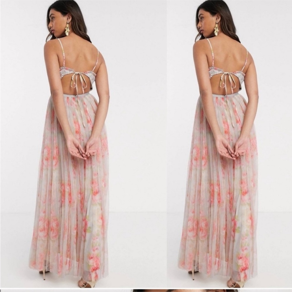Needle & Thread Ruby Bloom Maxi Dress size 10 New - Picture 6 of 13